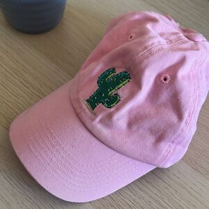 Pink Cactus Embroidered Baseball Cap